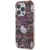 Hello Kitty HKHCP15LHDGPTP iPhone 15 Pro 6.1 różowy/pink hardcase IML Tags Graffiti
